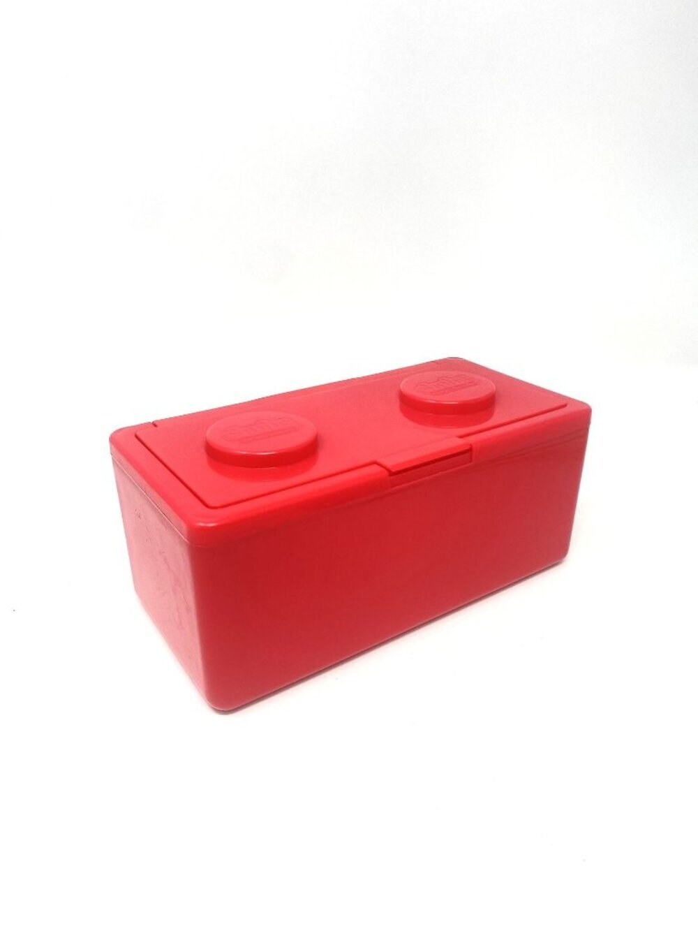 Vintage Chubbs Stackables Red Refillable Baby Wipes Storage Container EUC